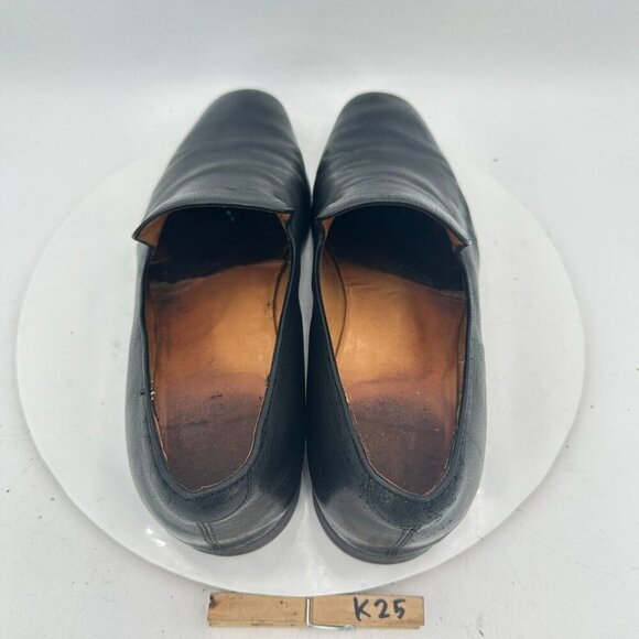 Gucci Men Size UK 9 US 10 Black Leather Slip On Loafer Dress Shoes - Picture 9 of 13